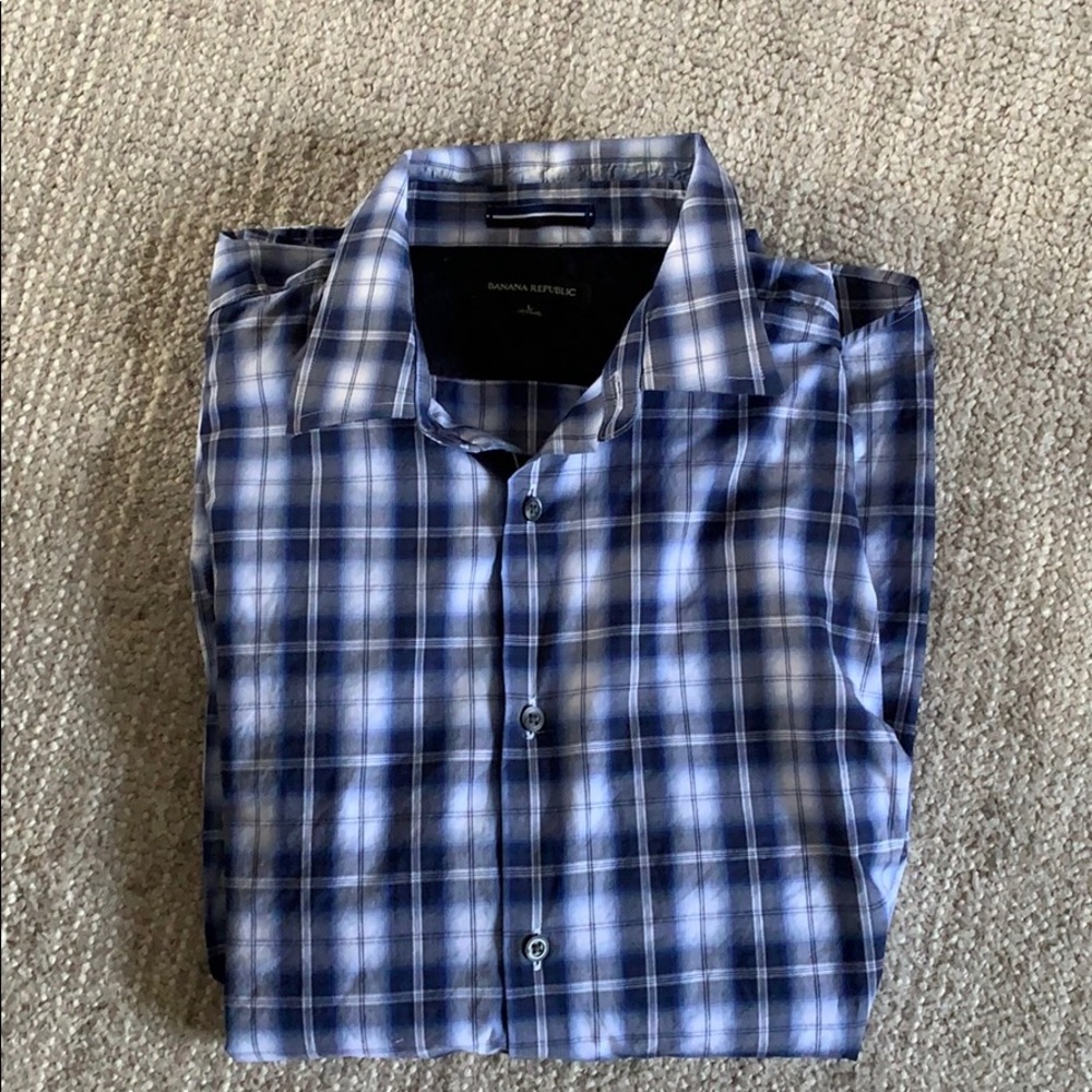 Banana Republic button down dress shirt L